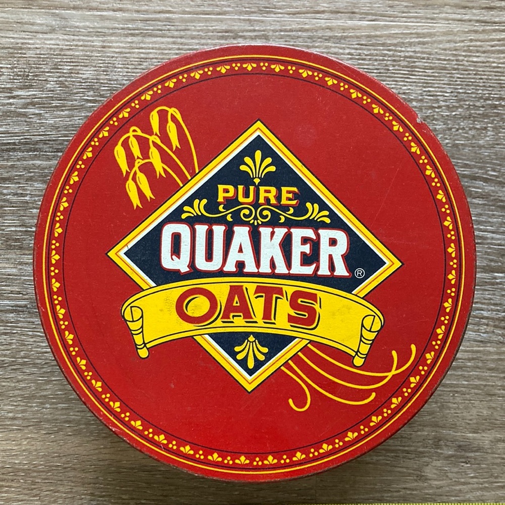 Vintage 1983 Quaker Oats Limited Edition Tin
